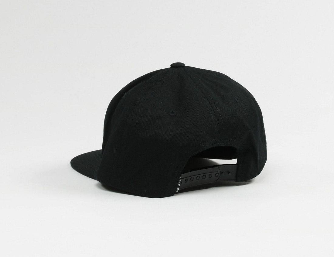 Volcom Quarter Twill Snapback Cap - Black Schwarz Bild 2