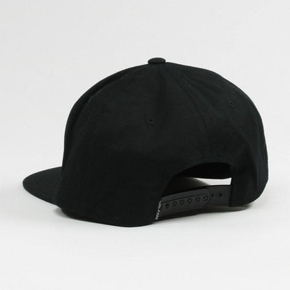 Volcom Quarter Twill Snapback Cap - Black Schwarz Bild 3