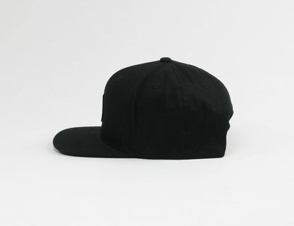 Volcom Quarter Twill Snapback Cap - Black Schwarz Bild 3