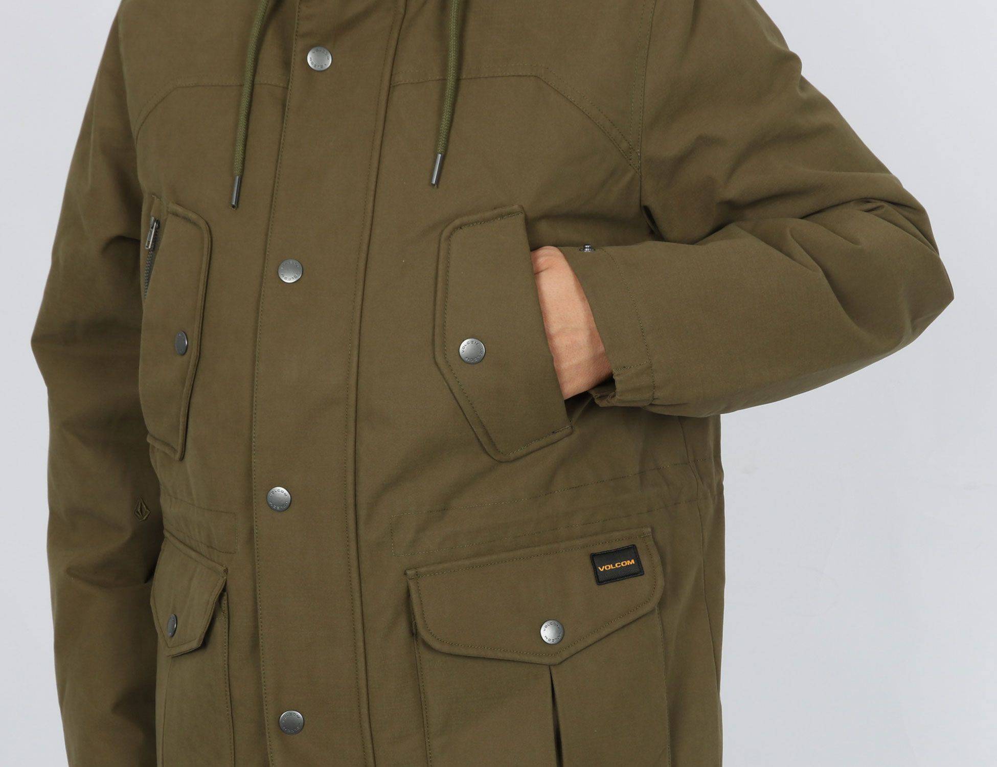 Volcom Starget 5K Parka - Military Bild 4