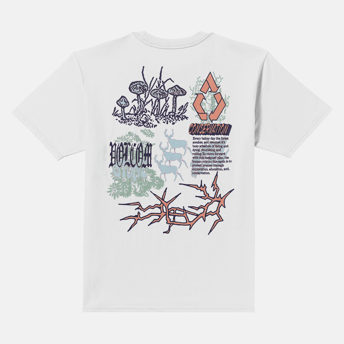 Volcom Stone Matter T-Shirt - White Weiß Bild 1