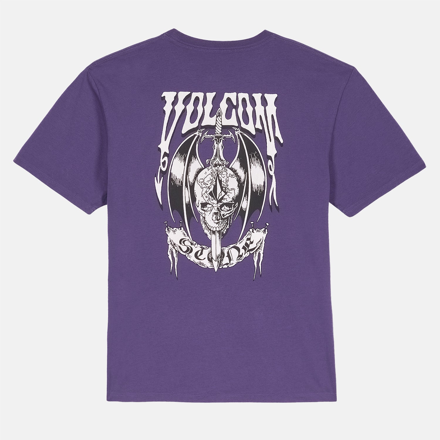 Volcom Sworder PW T-Shirt - Dark Purple Lila Bild 1