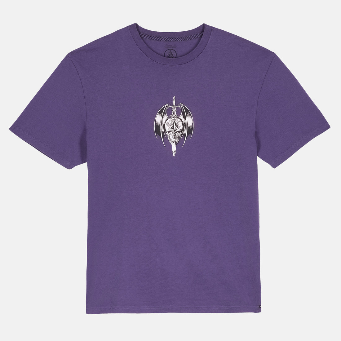 Volcom Sworder PW T-Shirt - Dark Purple Lila Bild 2
