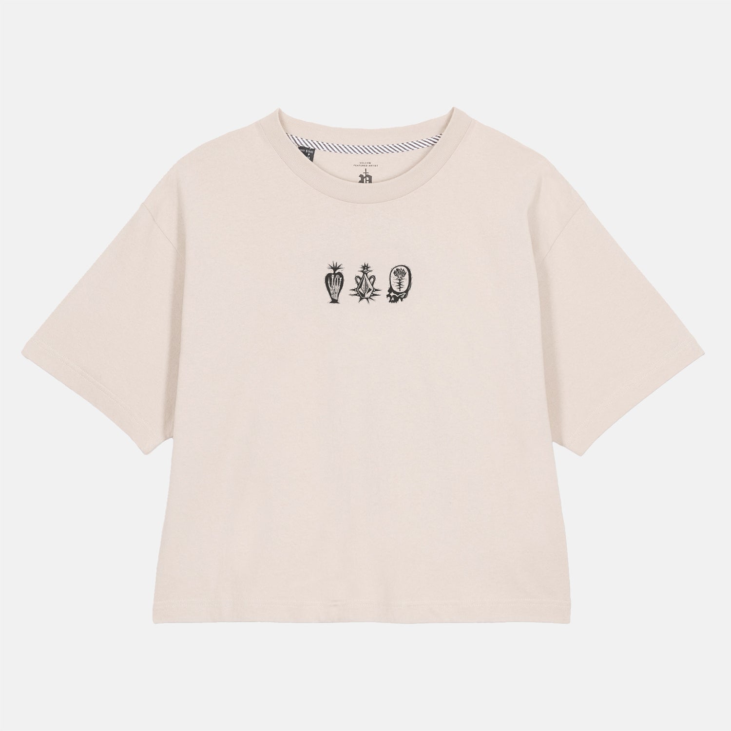 Volcom Vaderetro 2 T-Shirt - Khakiest Beige Bild 2