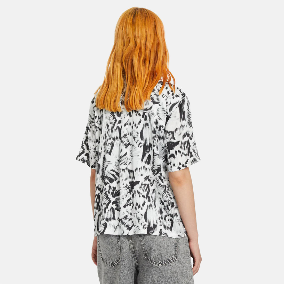 Volcom W´ Featured Artist Alix Hemd - Black / White Schwarz Bild 2