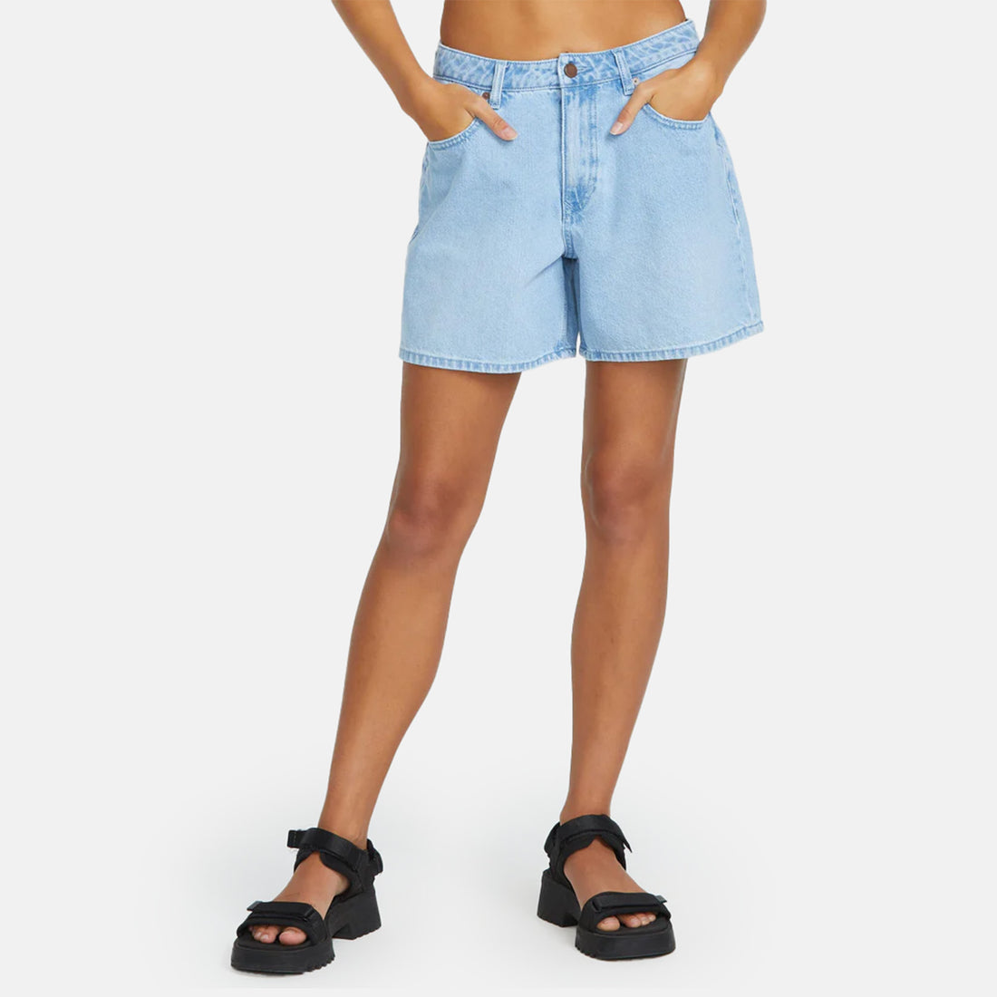 Volcom W´ Stoned Boyfriend Short - Blue Bird Blau Bild 1