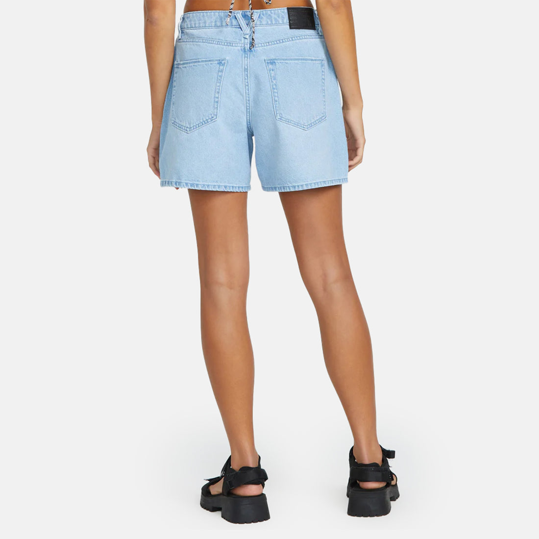 Volcom W´ Stoned Boyfriend Short - Blue Bird Blau Bild 2