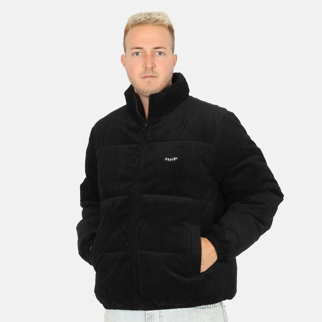Volcom Walltz Cord Jacke - Black Schwarz Bild 1