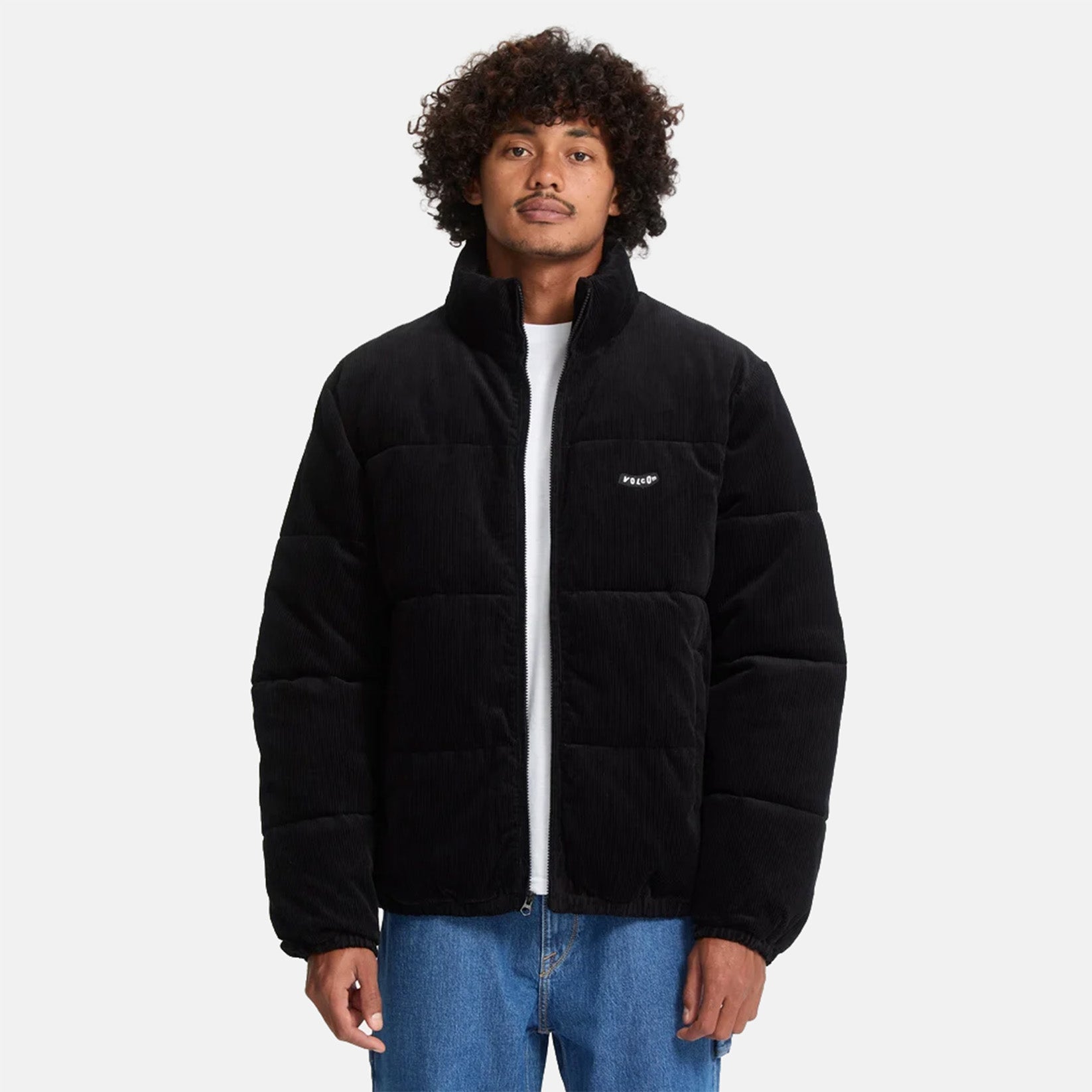 Volcom Walltz Cord Jacke - Black Schwarz Bild 1