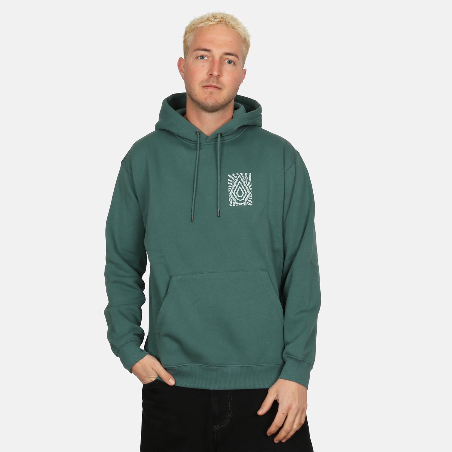 Volcom Watanite Hoodie - Rifle Green Grün Bild 2