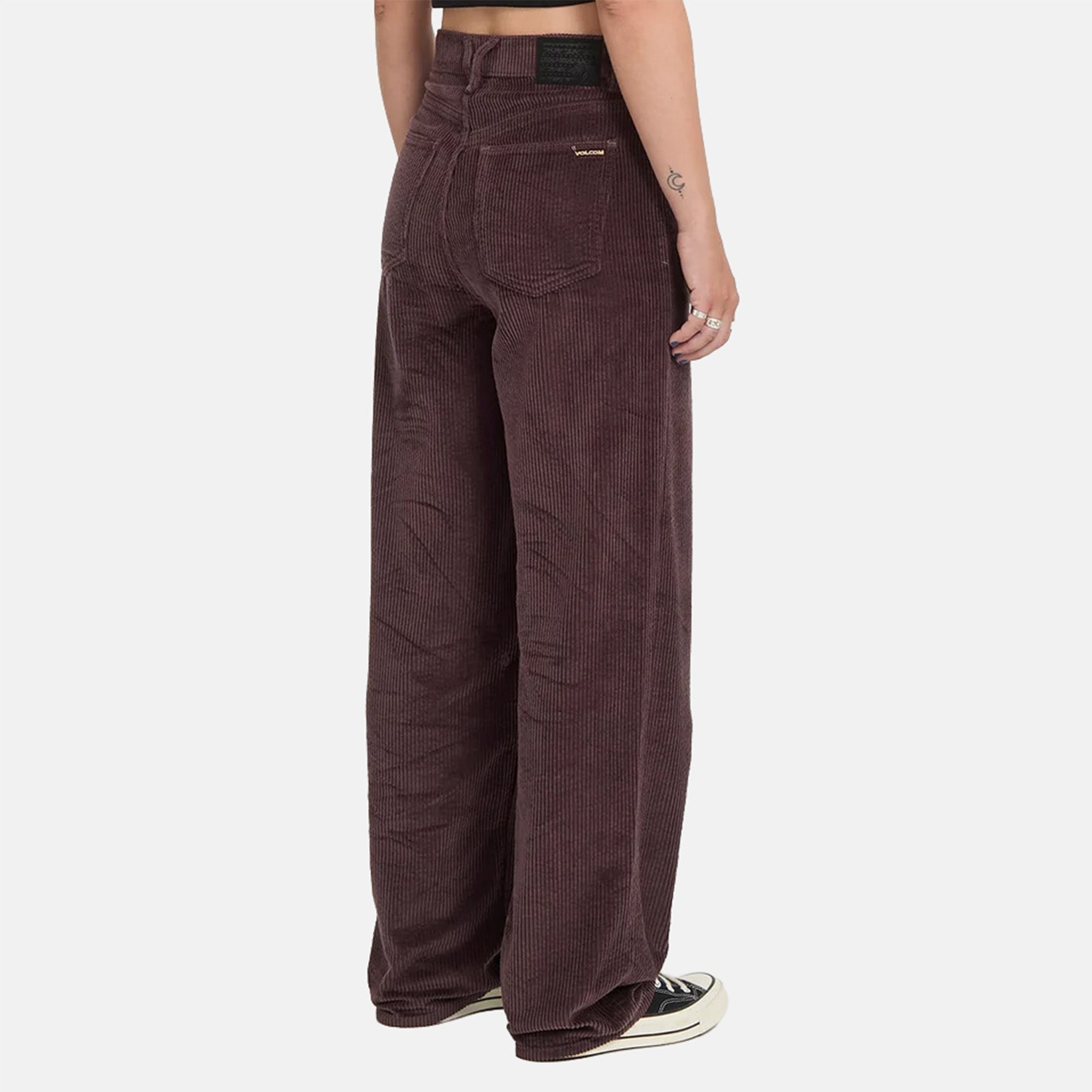 Volcom Wellow 2 Cord Pant - Raisin Rot Bild 3