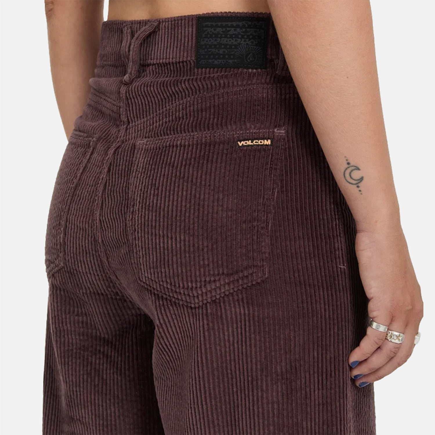 Volcom Wellow 2 Cord Pant - Raisin Rot Bild 4