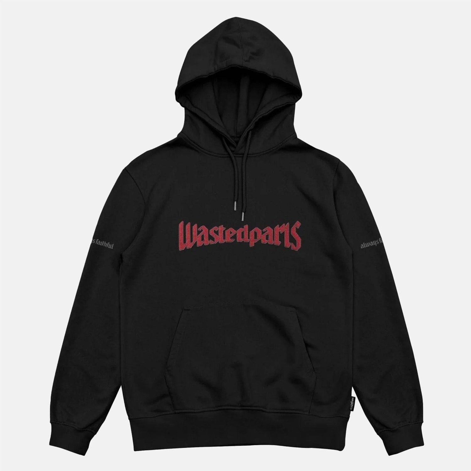 Wasted Paris Paris United Hoodie - Black - Blowout Skateshop