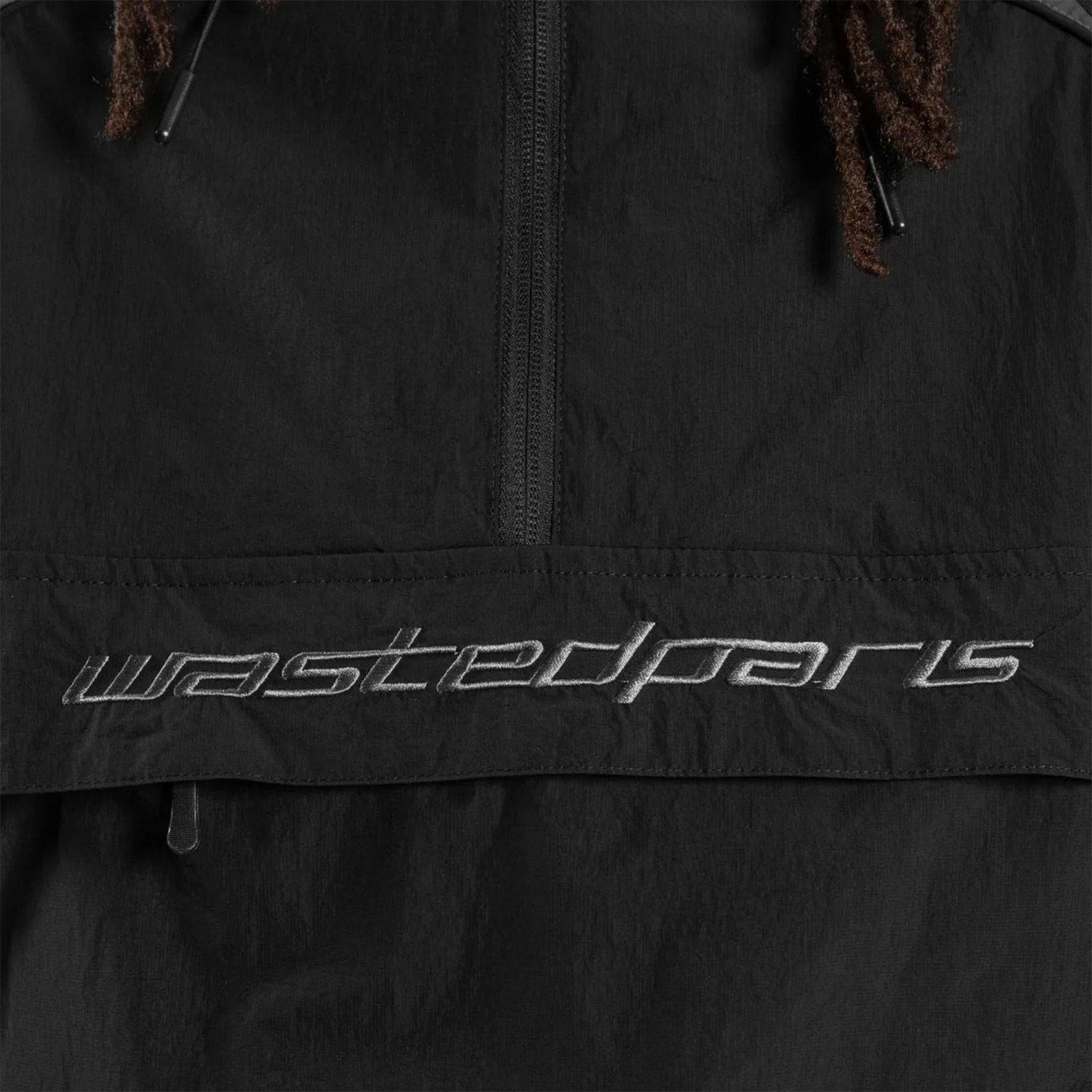 Wasted Paris Arena Windbreaker Jacke - Black Bild 3