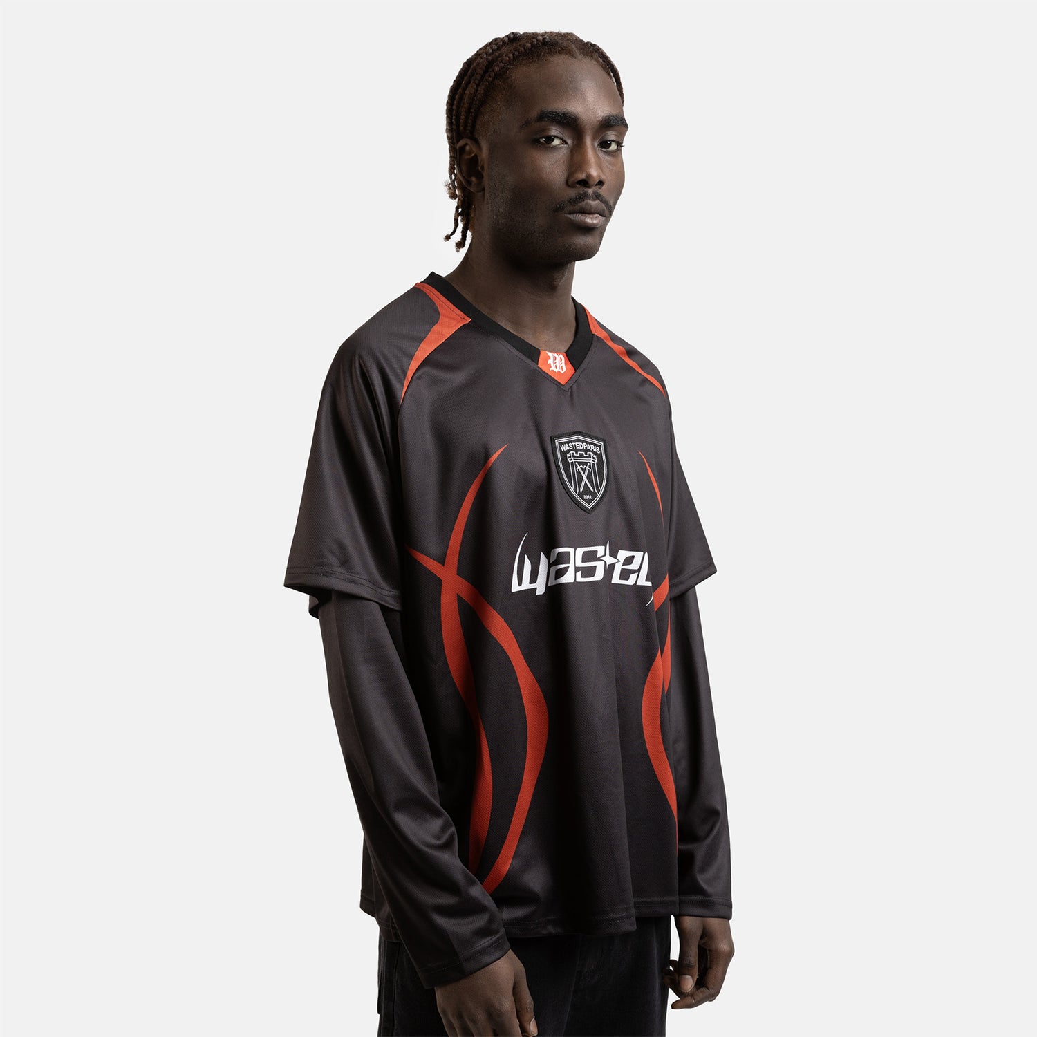 Wasted Paris Blade Football Jersy - Black Bild 1