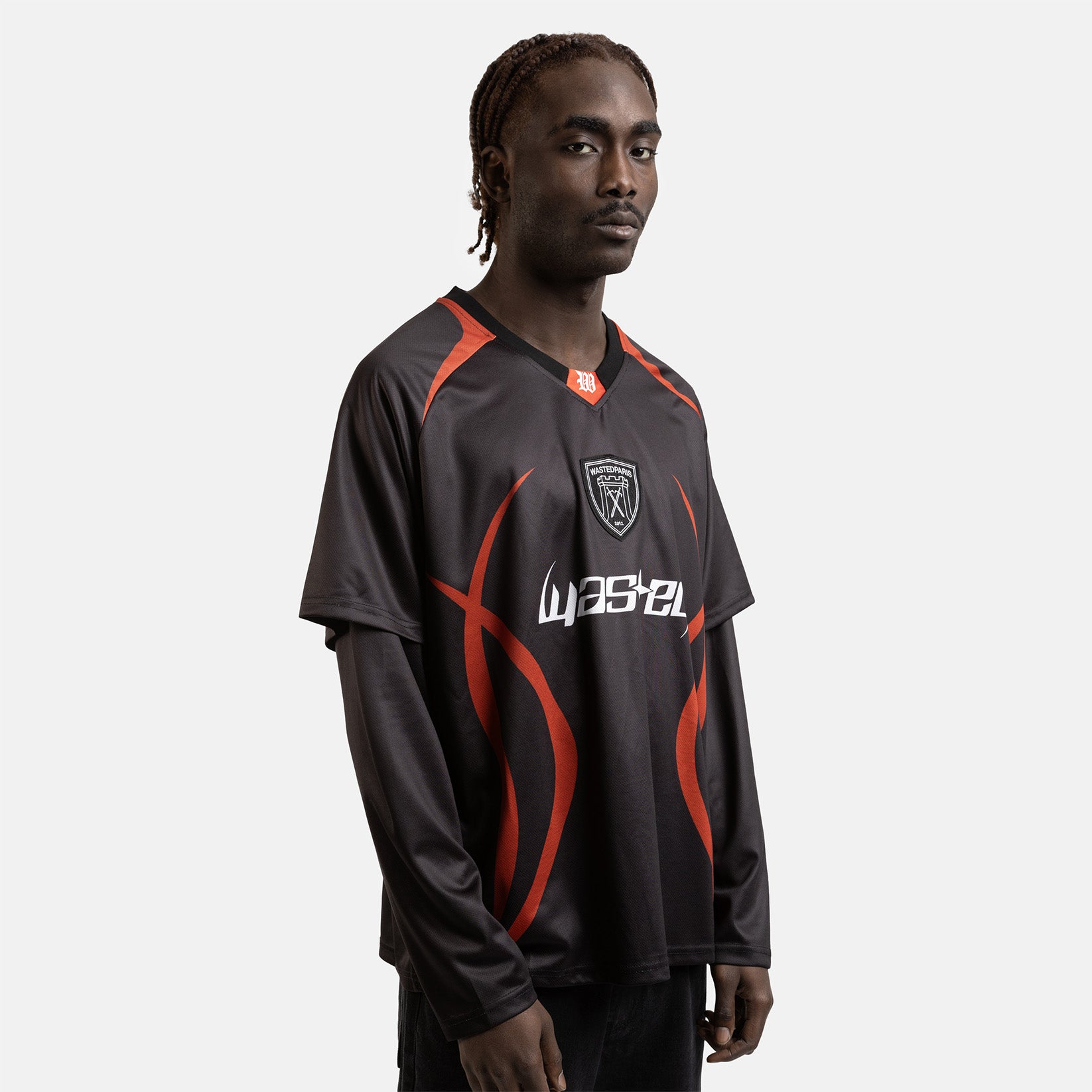 Wasted Paris Blade Football Jersy - Black Bild 1