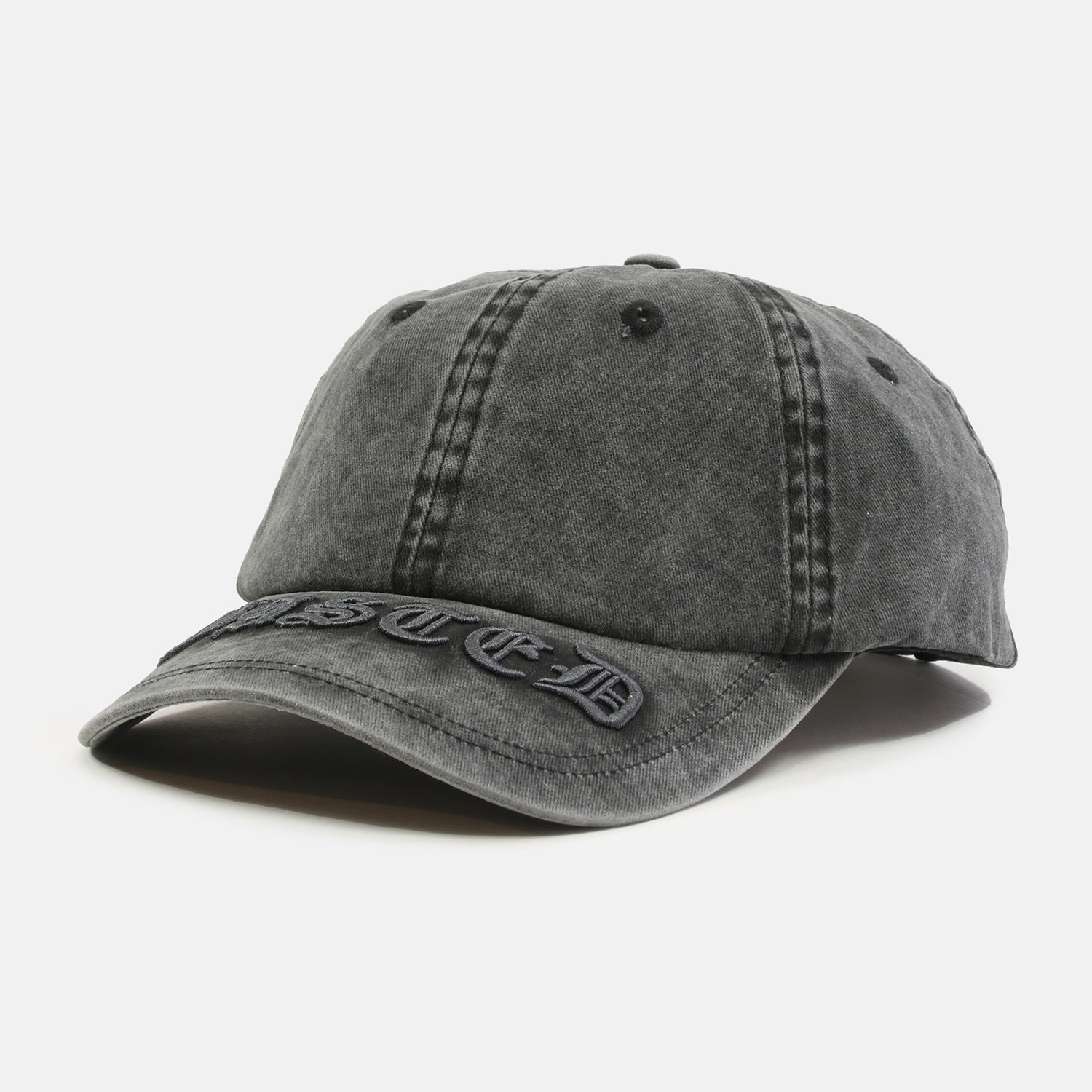 Wasted Paris Kingdom Curve Destroy Cap - Faded Blac Bild 1