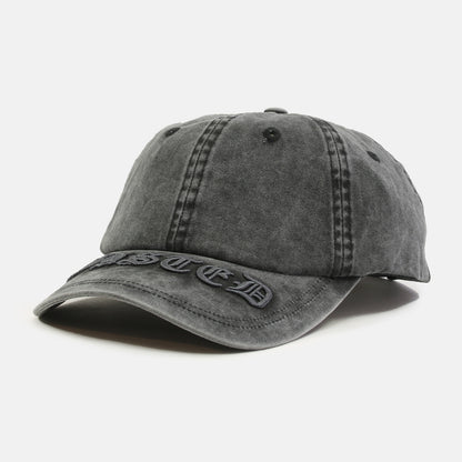 Wasted Paris Kingdom Curve Destroy Cap - Faded Blac Bild 1