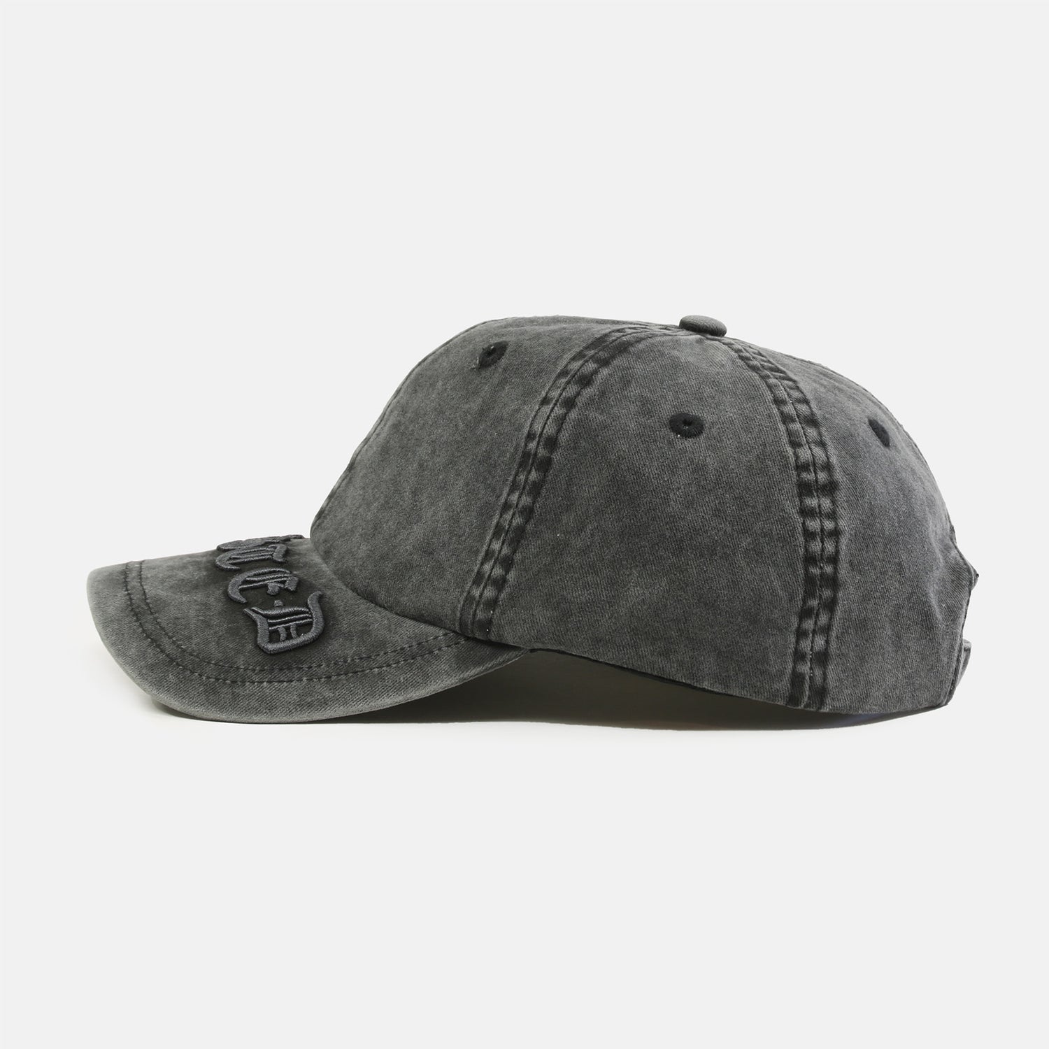 Wasted Paris Kingdom Curve Destroy Cap - Faded Blac Bild 2