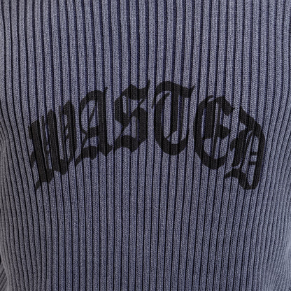 Wasted Paris Lagacy Rib Sweatshirt - Light Blue Bild 3