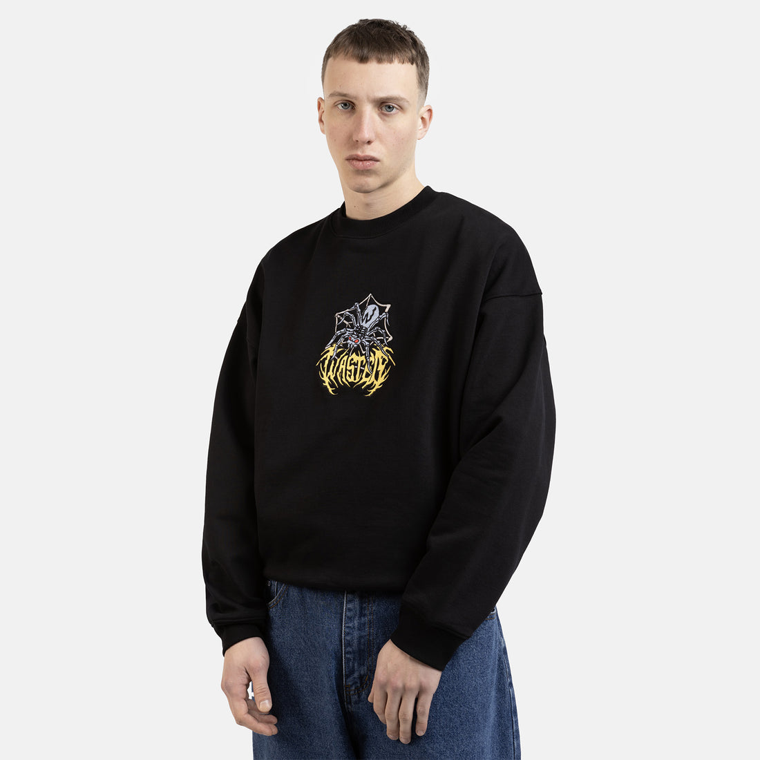 Wasted Paris Prey Sweatshirt - Black Schwarz Bild 1