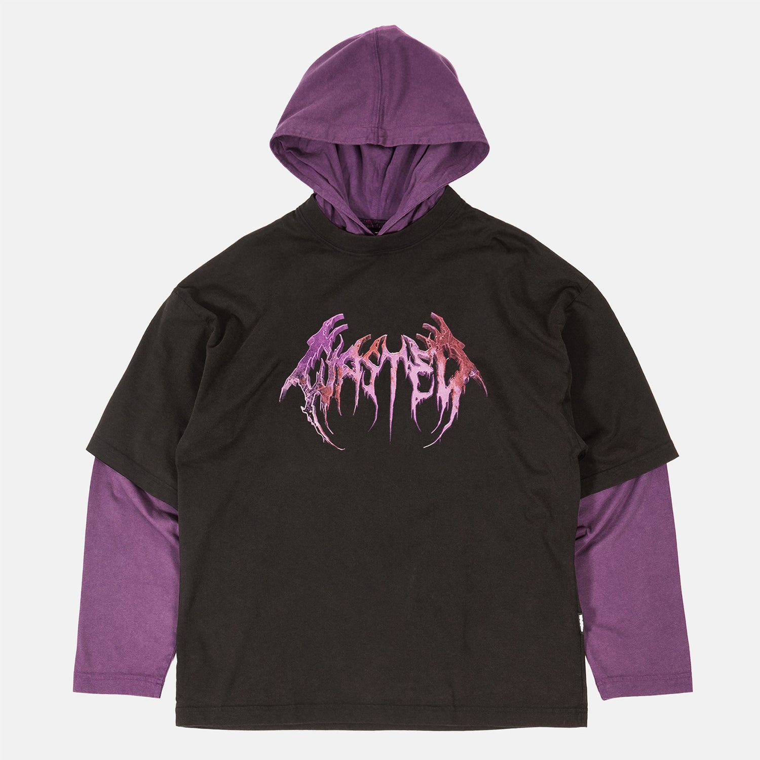 Wasted Paris Slug Age Hoodie - Faded Black Bild 1