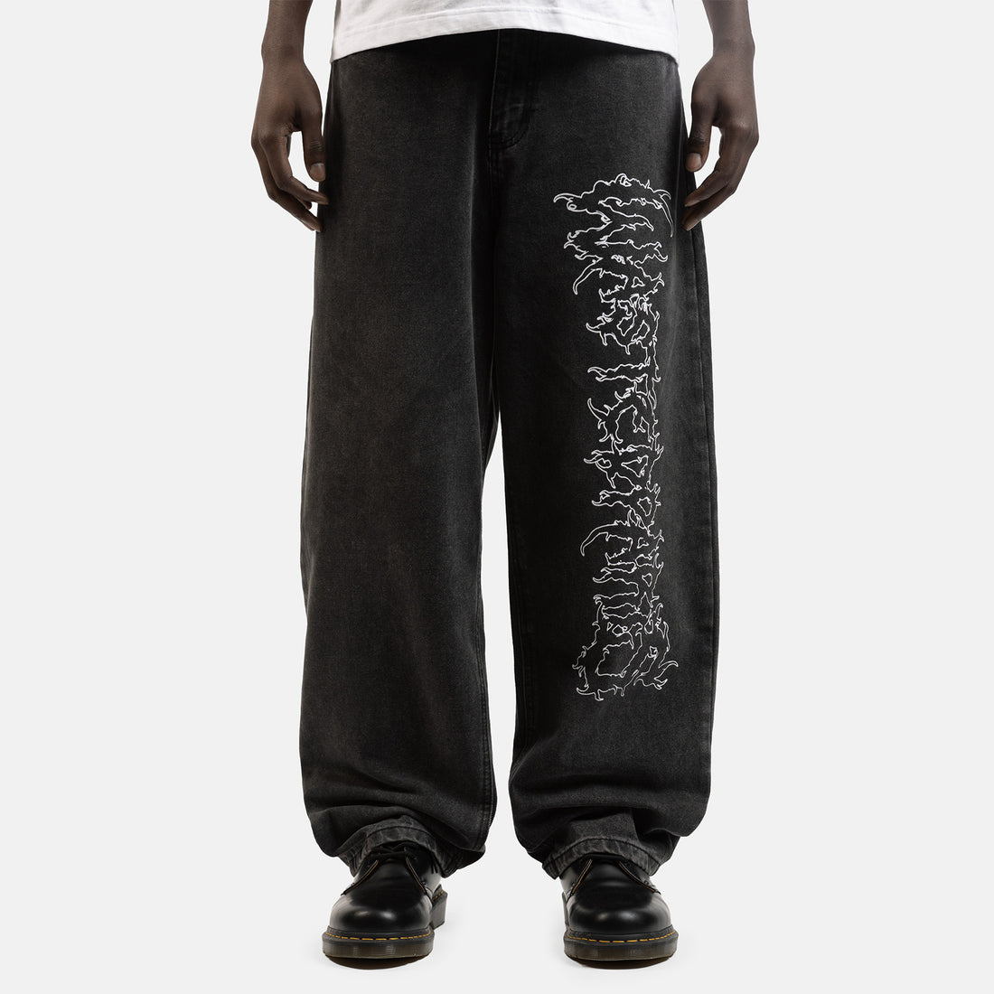 Wasted Paris Varg Casper Pant - Faded Black Schwarz Bild 1
