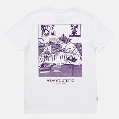 Wemoto Bed T-Shirt - White Weiß Bild 1
