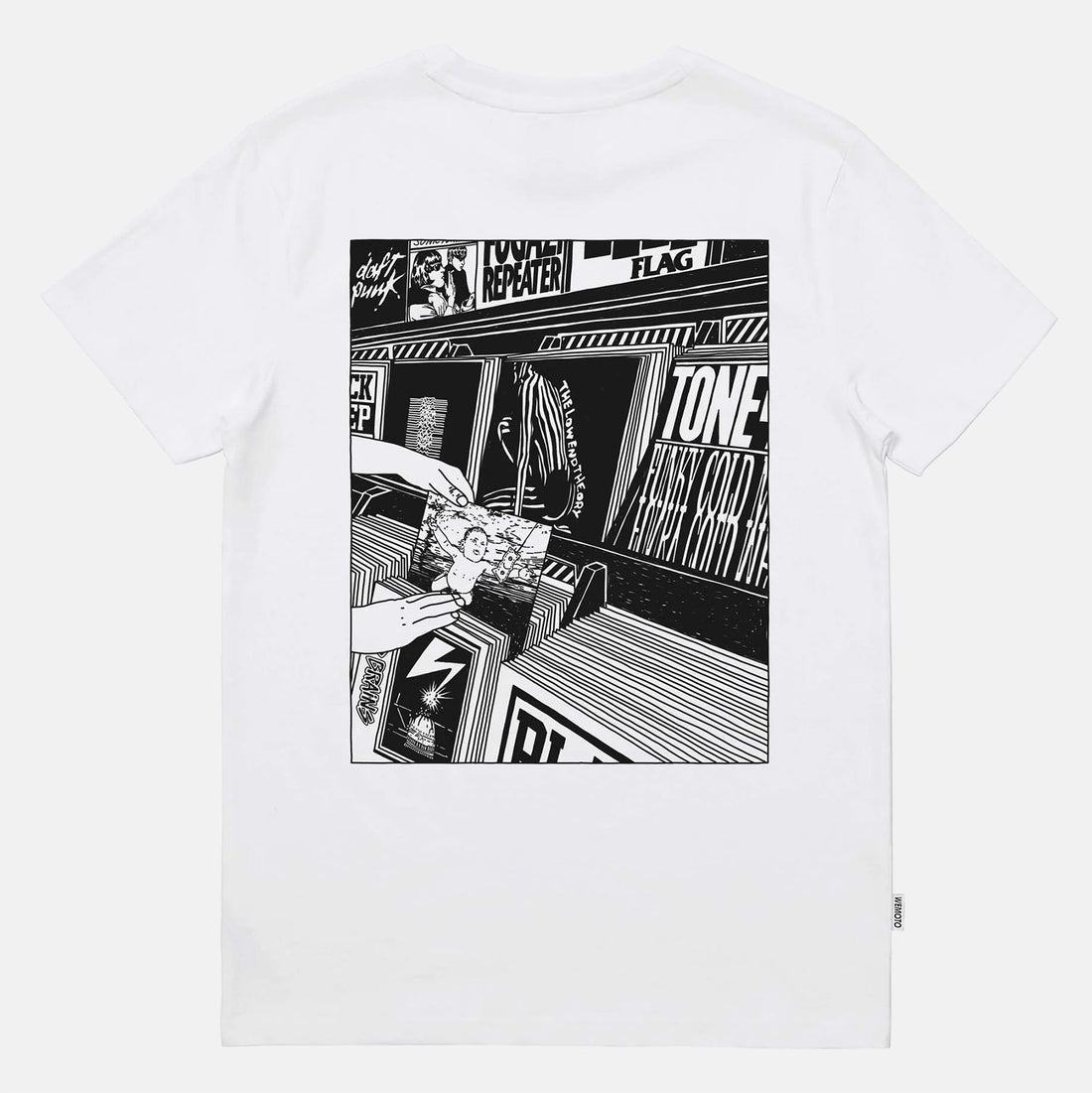 Wemoto Crate T-Shirt - White Weiß Bild 1