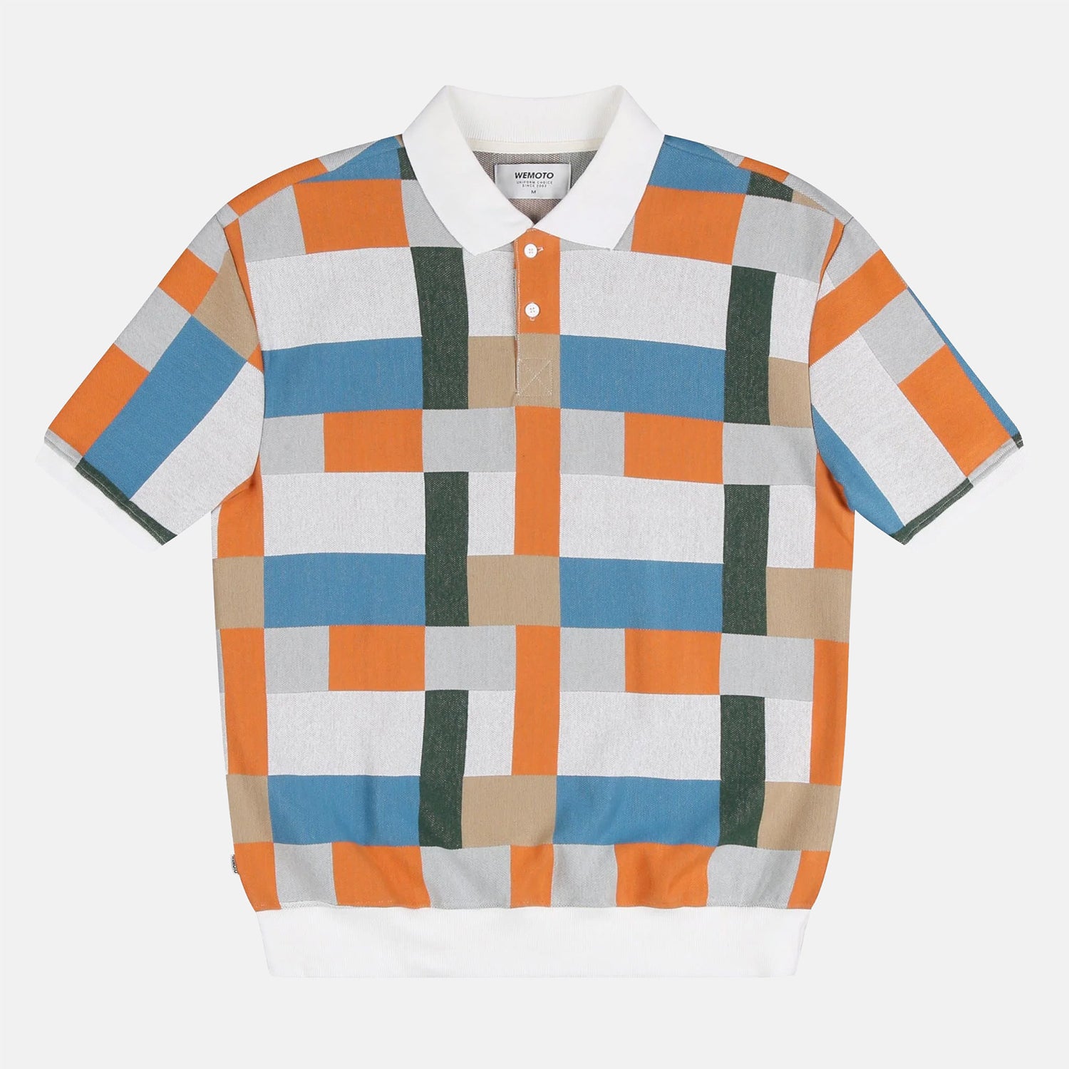 Wemoto Ed Knit Polo - Multicolor Mehrfarbig Bild 1