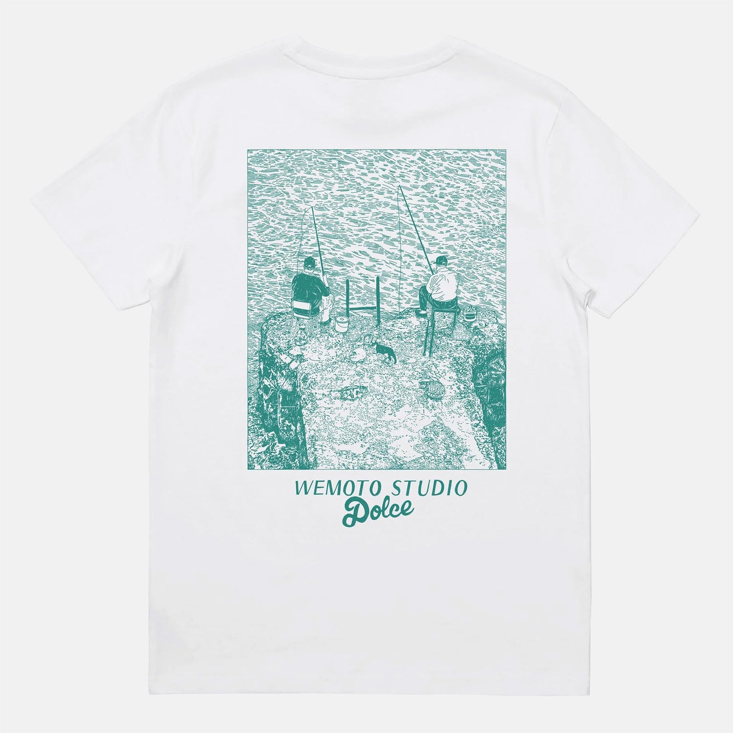Wemoto Fratelli T-Shirt - White Weiß Bild 1