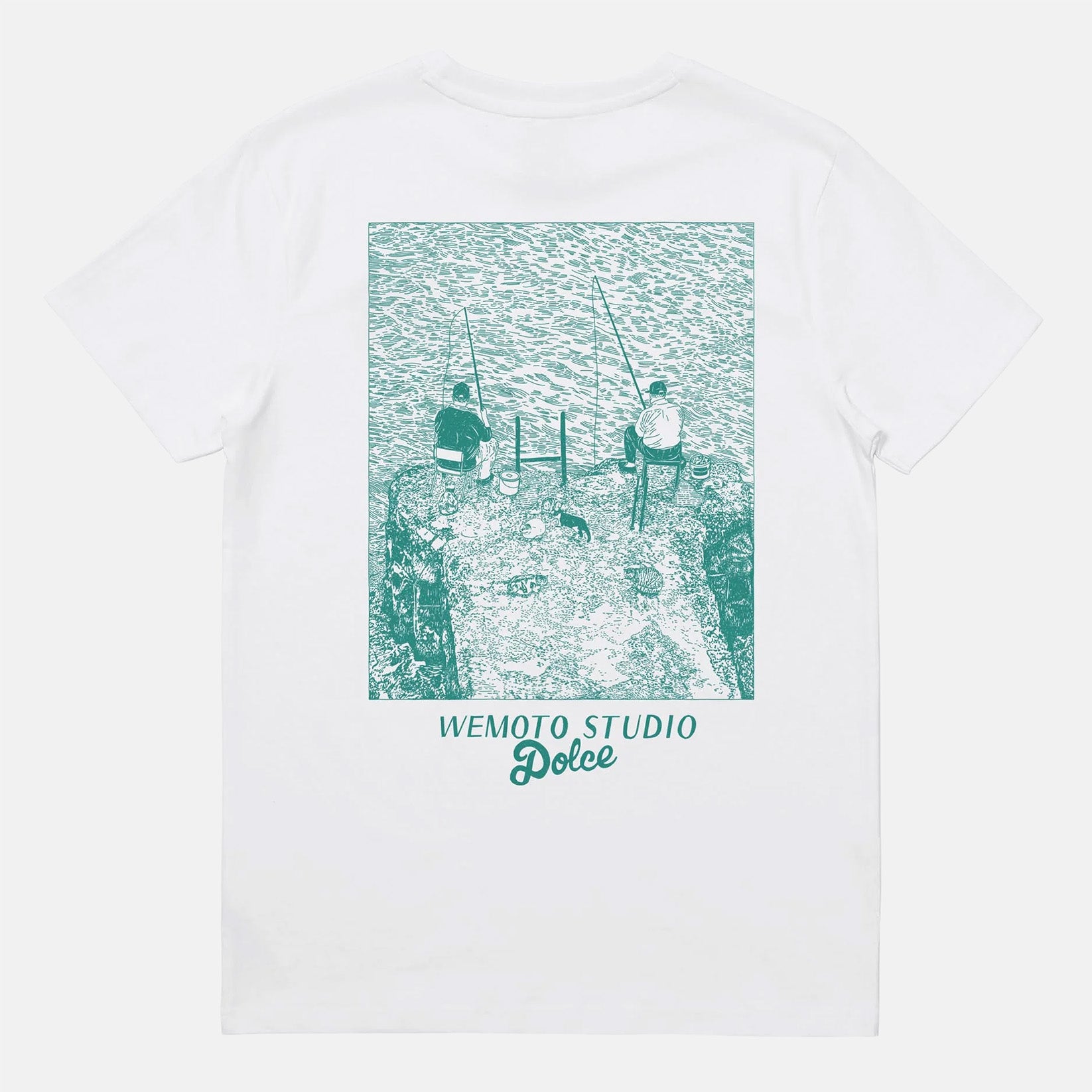 Wemoto Fratelli T-Shirt - White Weiß Bild 1