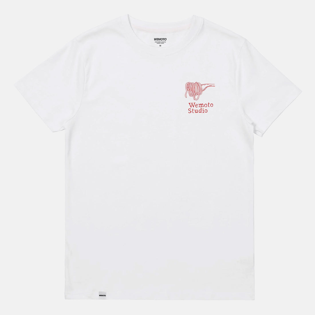 Wemoto Pasta Club T-Shirt - White Weiß Bild 2