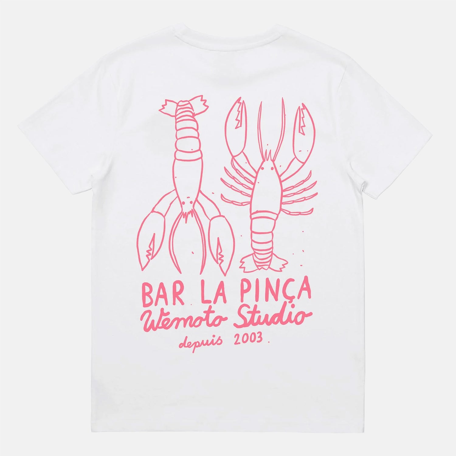Wemoto Pinca T-Shirt - White Weiß Bild 1