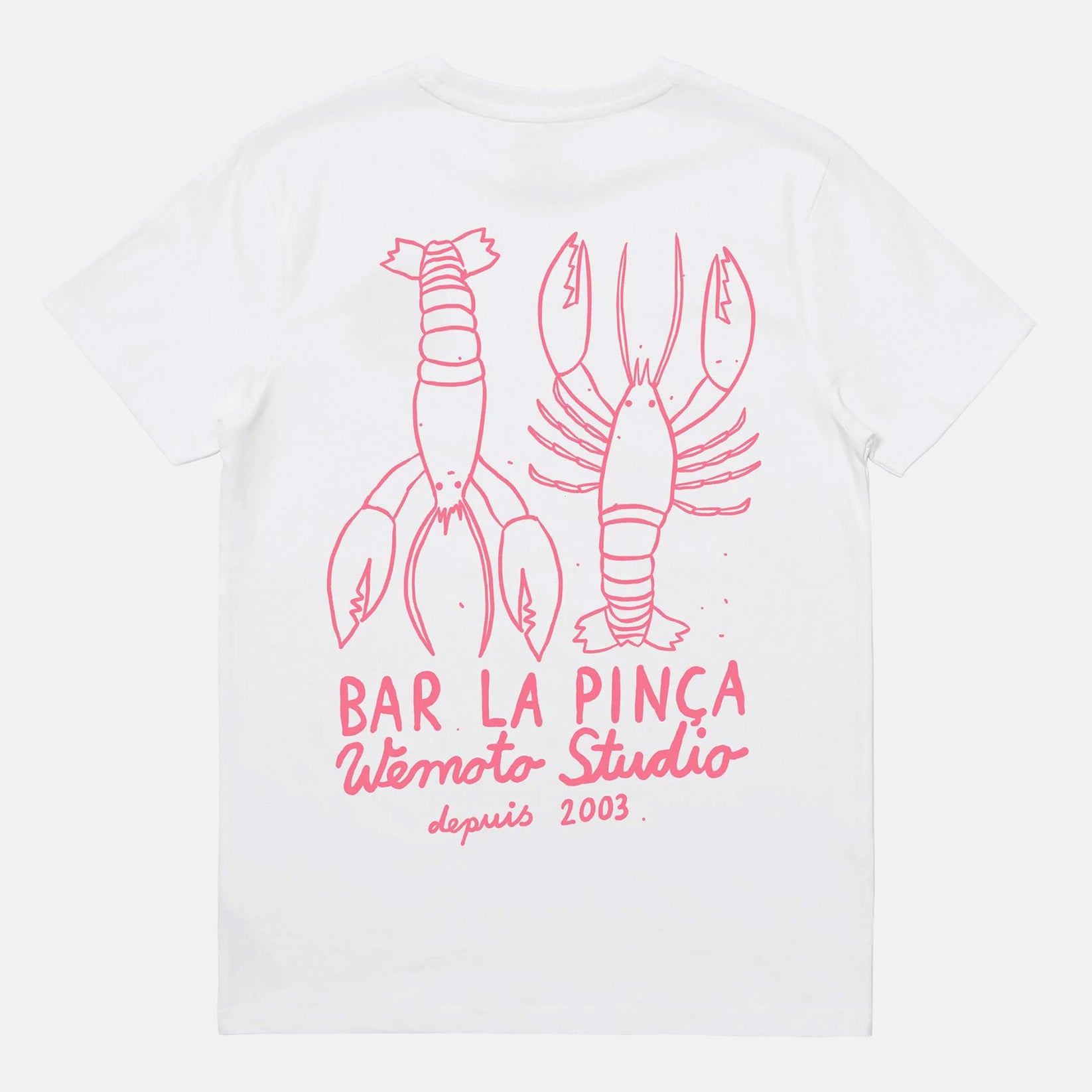 Wemoto Pinca T-Shirt - White Weiß Bild 1
