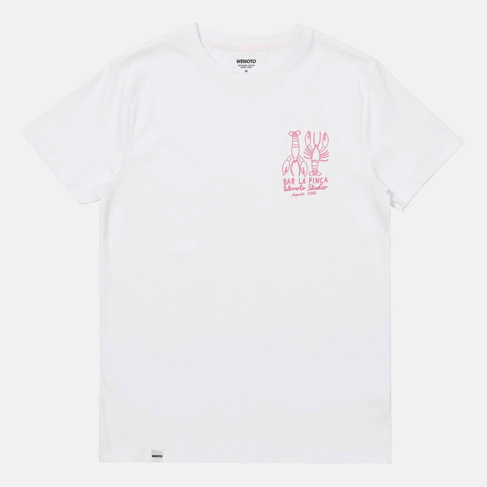 Wemoto Pinca T-Shirt - White Weiß Bild 2