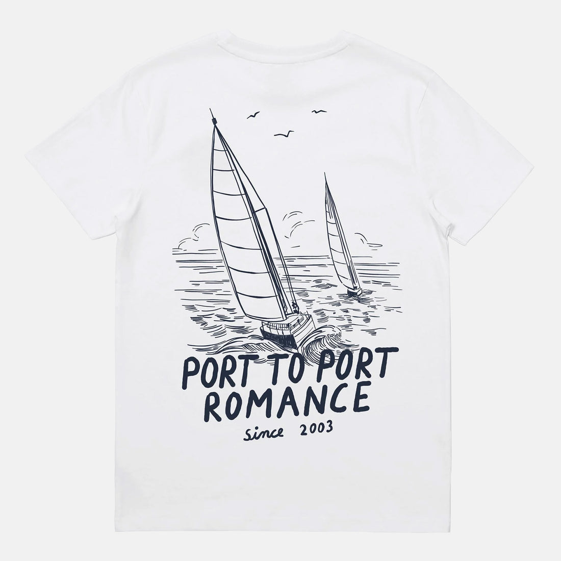 Wemoto Port T-Shirt - White Weiß Bild 1