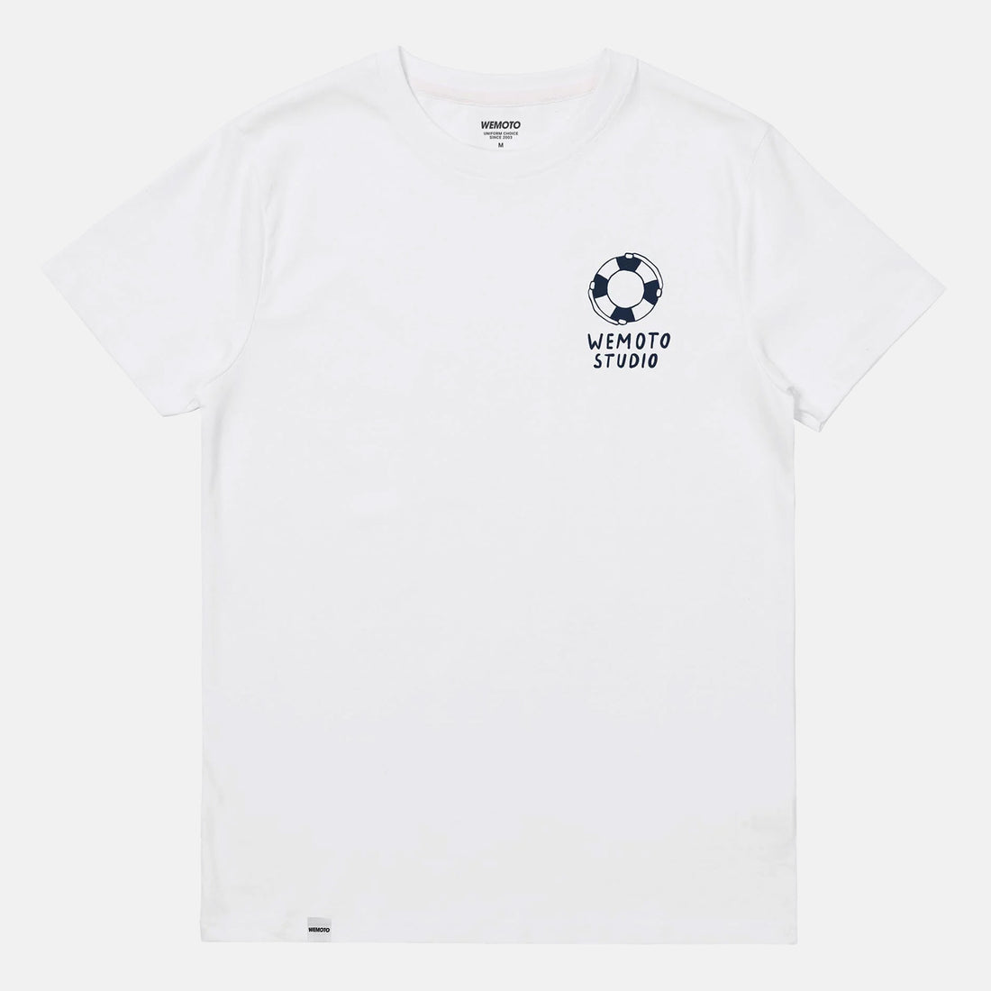 Wemoto Port T-Shirt - White Weiß Bild 2