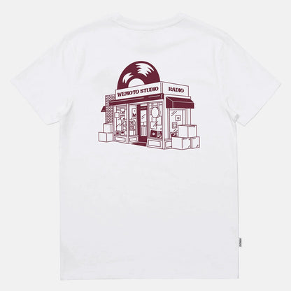 Wemoto Record T-Shirt - White White Bild 1