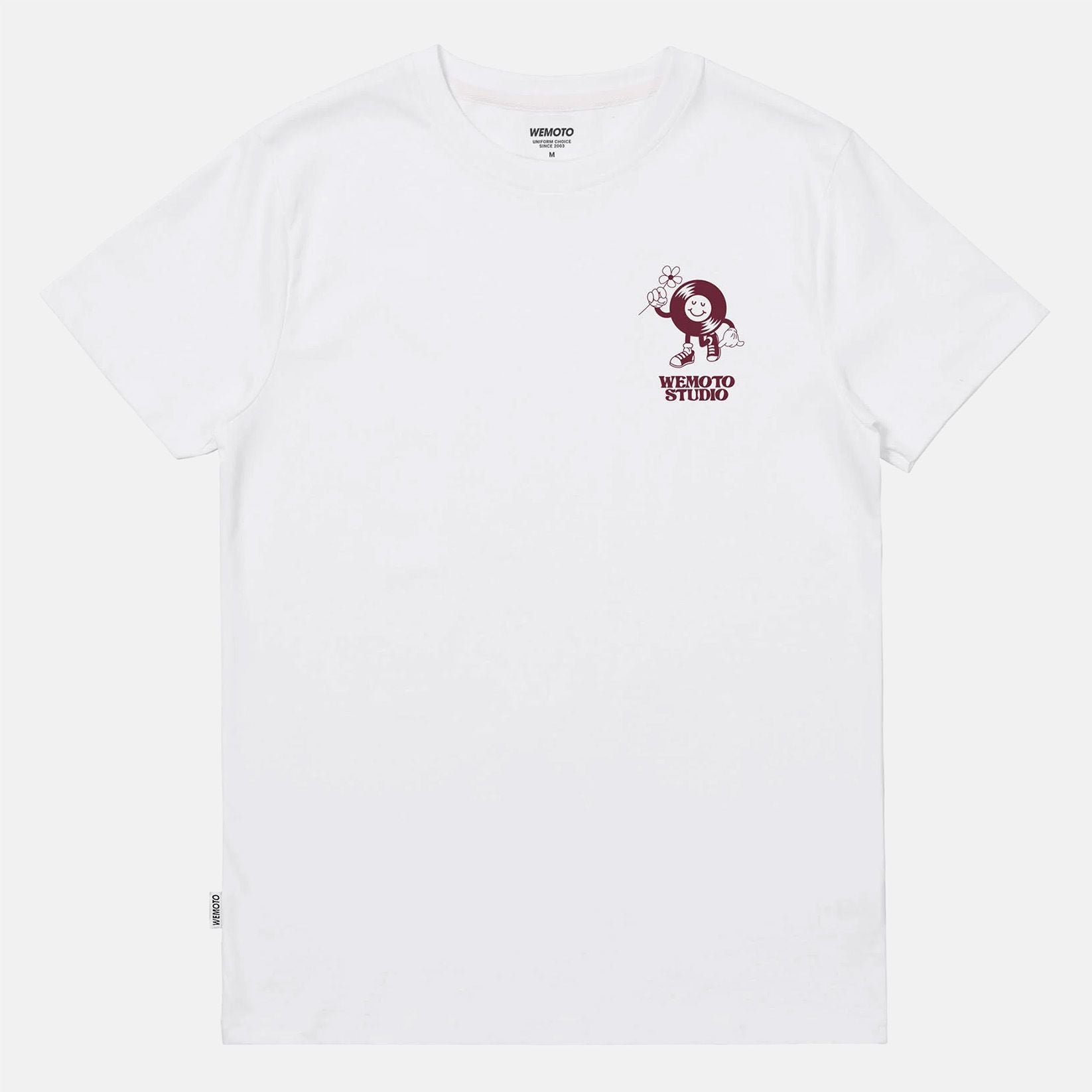 Wemoto Record T-Shirt - White White Bild 2