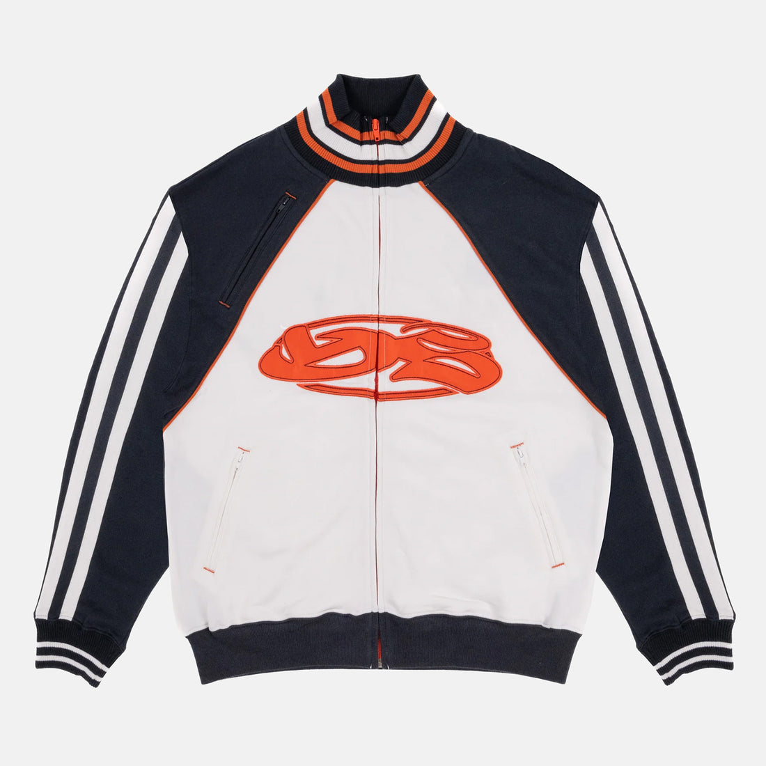 Yardsale Authentic Zip Hoodie - White / Navy Weiß Bild 1