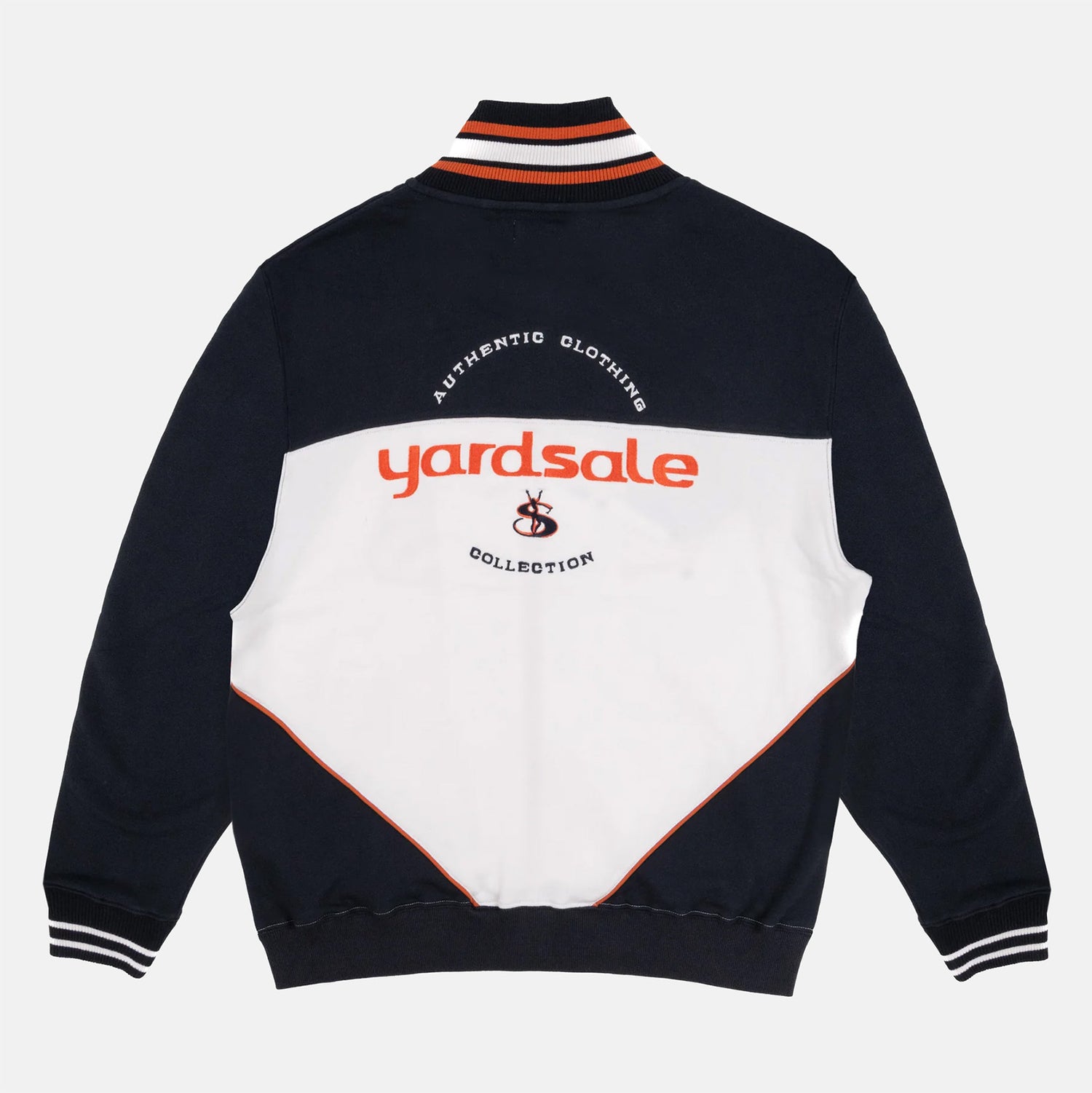 Yardsale Authentic Zip Hoodie - White / Navy Weiß Bild 2