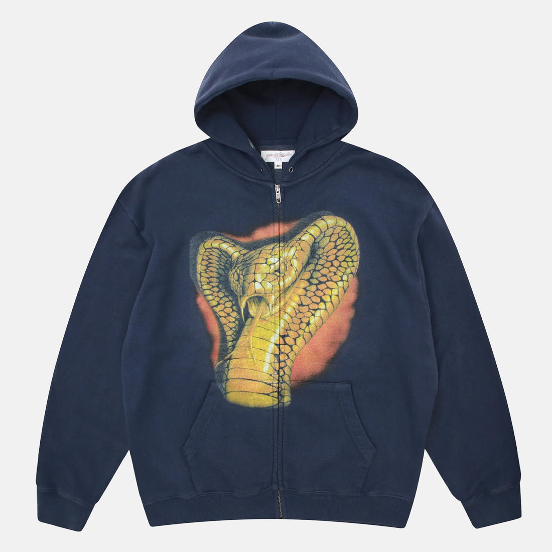 Yardsale Kobra Zip-Hoodie - Navy Blau Bild 1