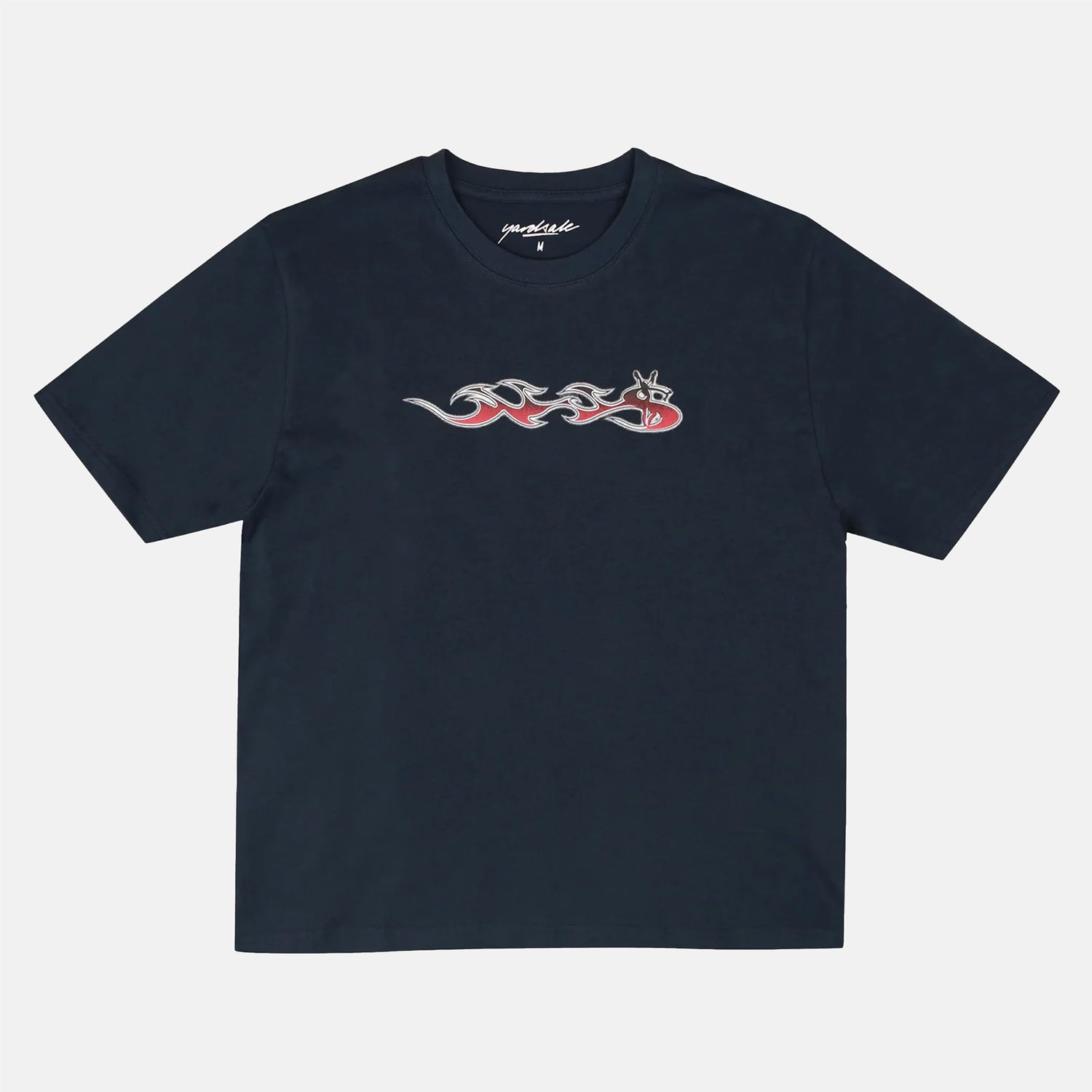 Yardsale Phantasy Flame T-Shirt - Navy Blau Bild 1