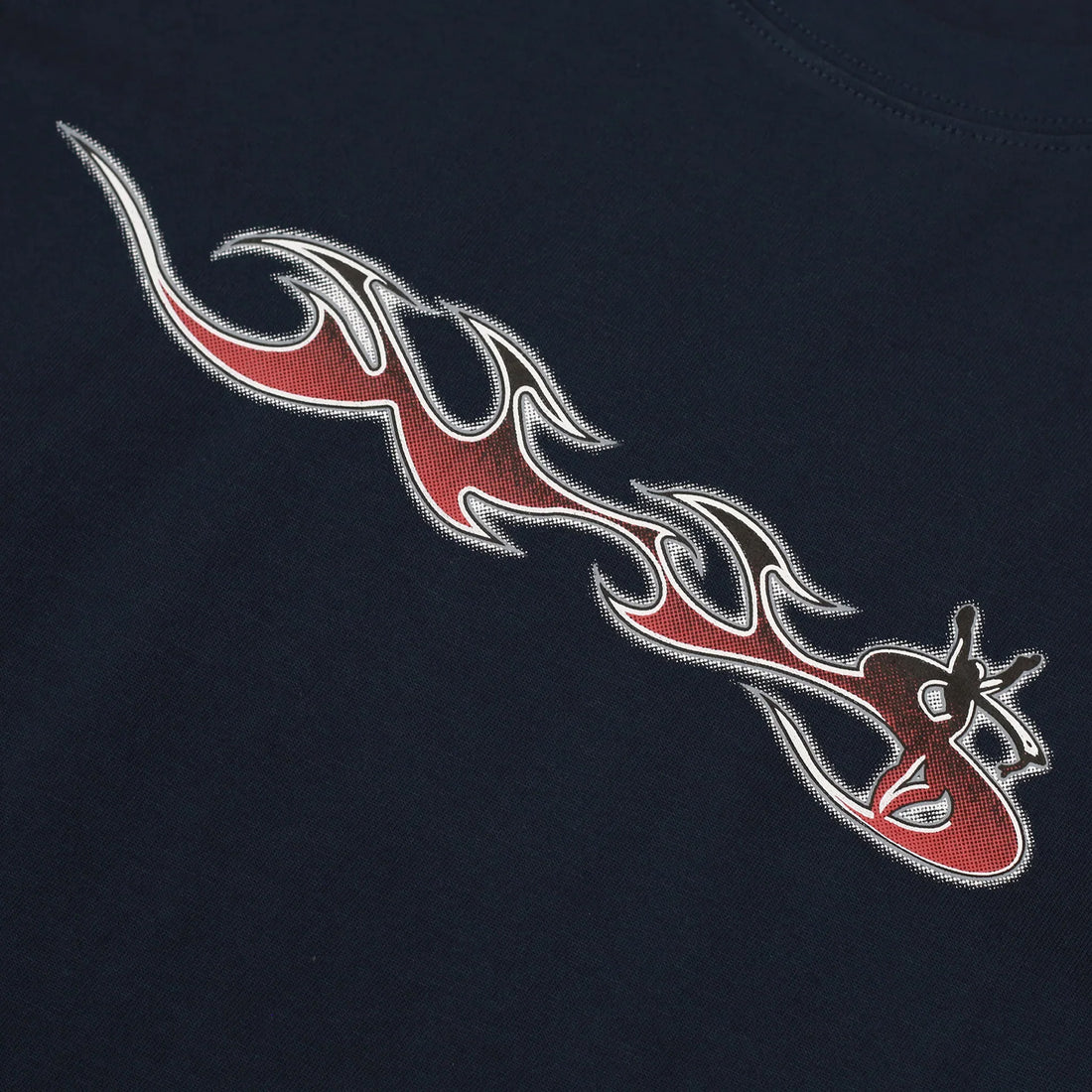 Yardsale Phantasy Flame T-Shirt - Navy Blau Bild 2