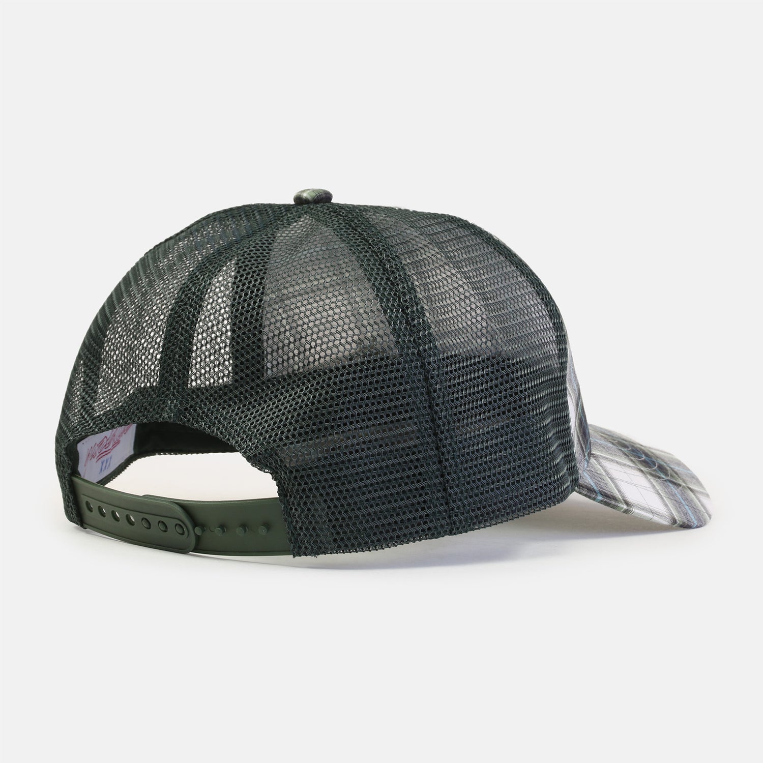 Yardsale Phantasy Plaid Cap - Green Grün Bild 3