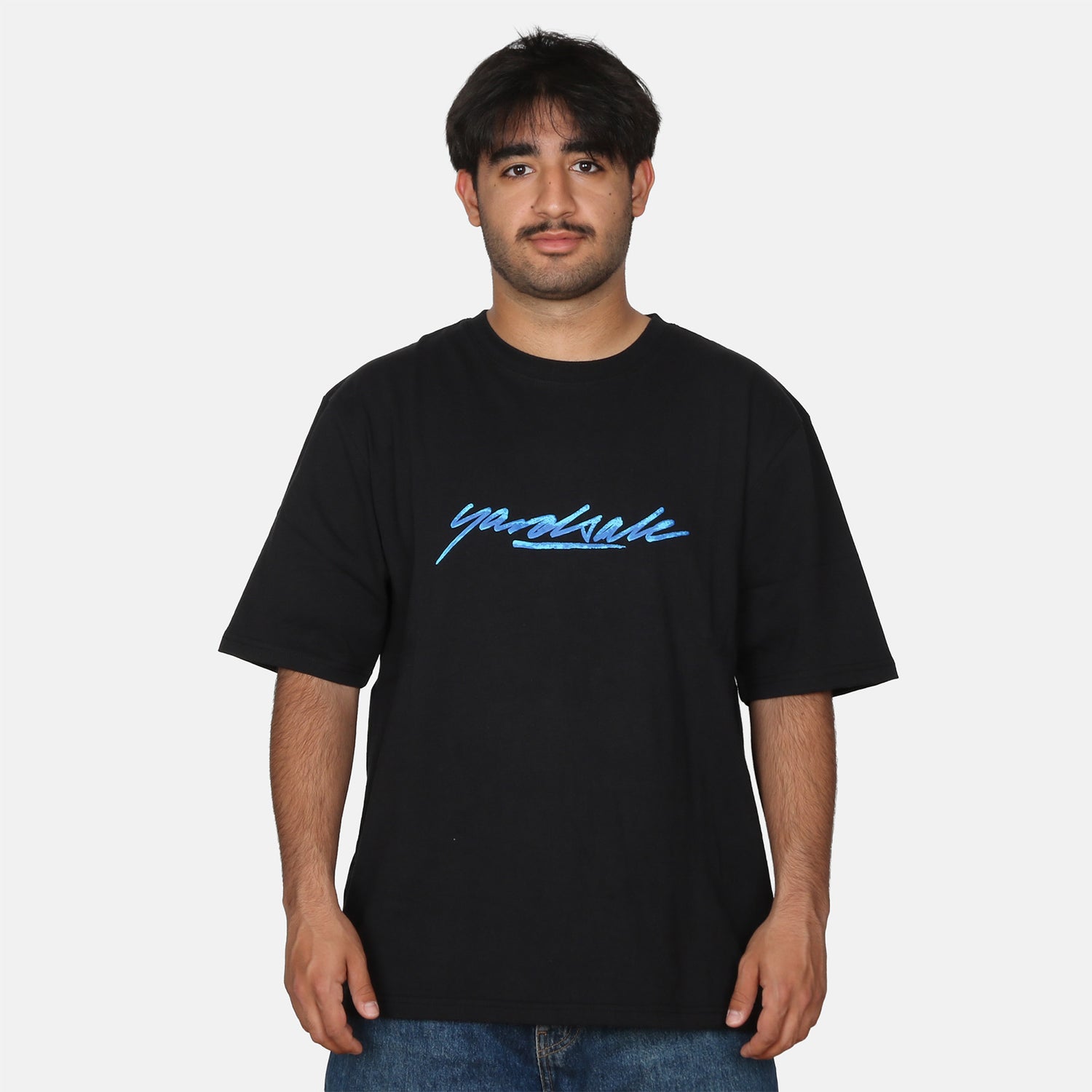 Yardsale Script Sludge T-Shirt - Black Schwarz Bild 1