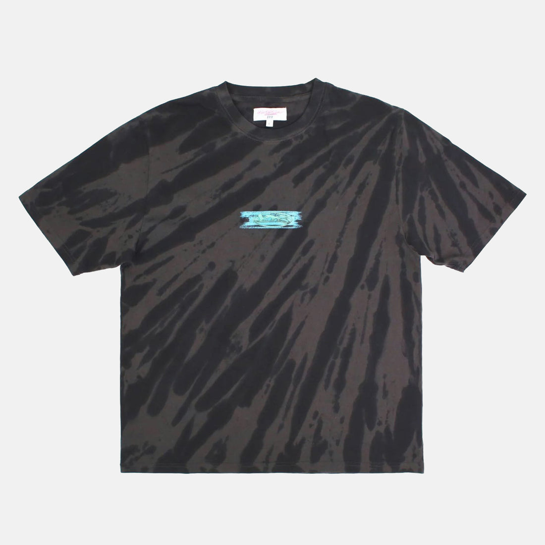 Yardsale Tiedye Cool Waters T-Shirt - Black Schwarz Bild 1