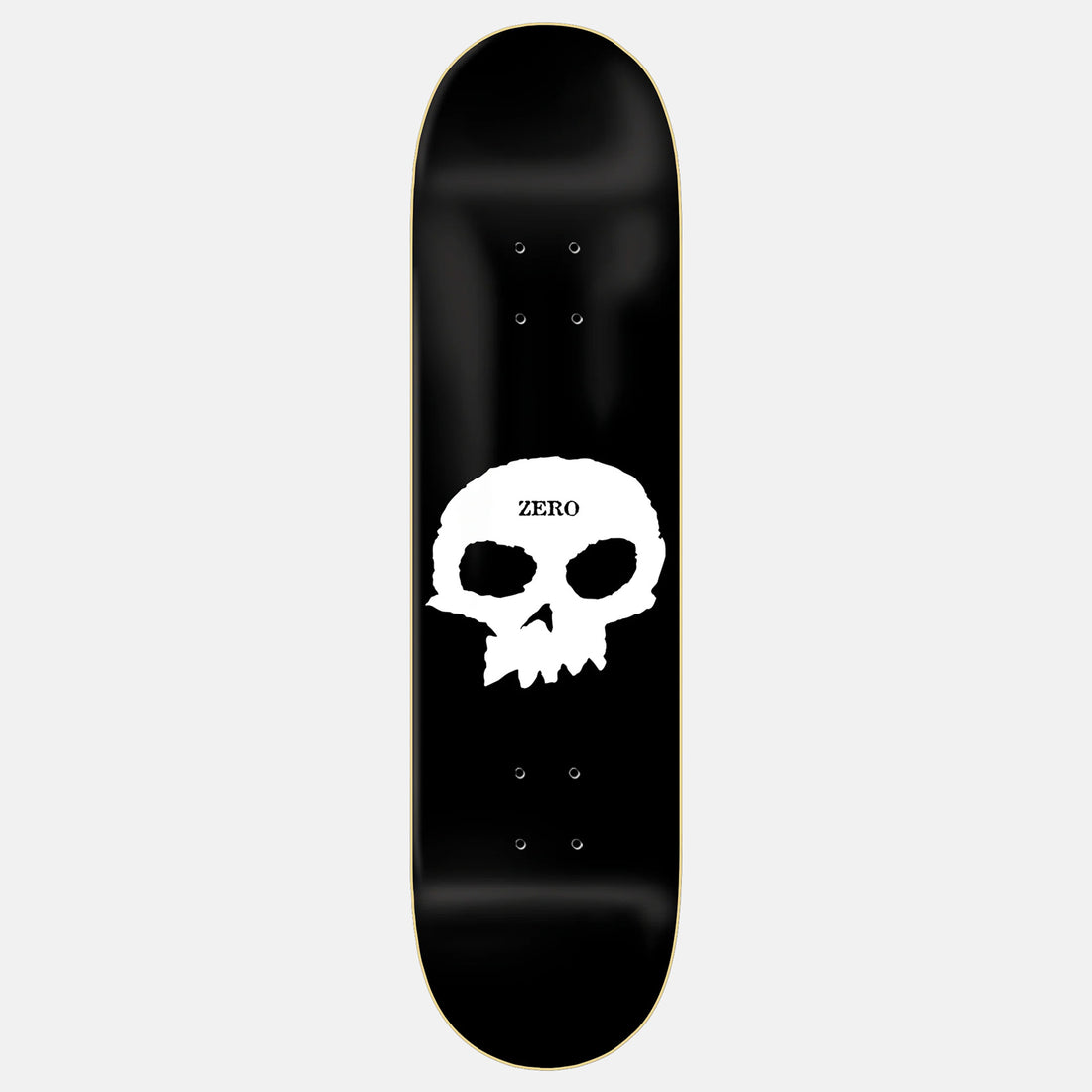 Zero Single Skull 8.25&quot; Deck Schwarz Bild 1