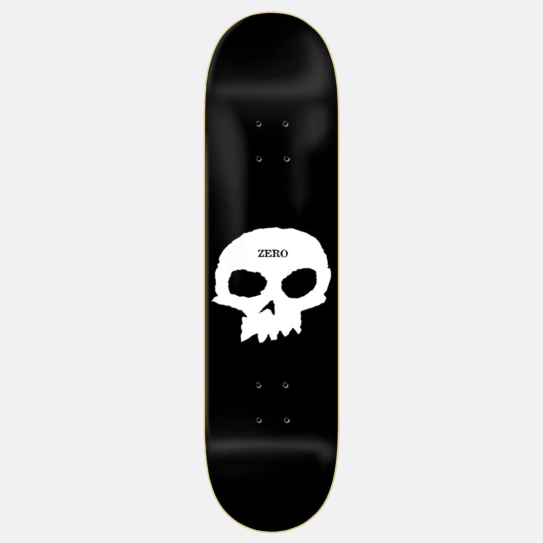 Zero Single Skull 8.5&quot; Deck Schwarz Bild 1